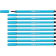 Fasermaler Pen 68 1mm Rundspitze azurblau Stabilo 68/57 Produktbild Additional View 3 S