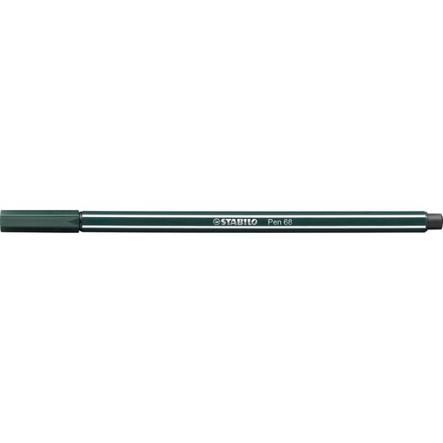 Fasermaler Pen 68 1mm Rundspitze grünerde Stabilo 68/63 Produktbild Additional View 1 L