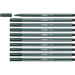 Fasermaler Pen 68 1mm Rundspitze grünerde Stabilo 68/63 Produktbild Additional View 3 S