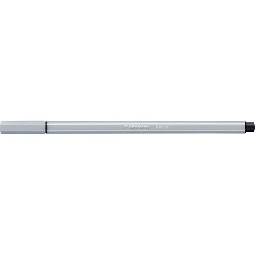 Fasermaler Pen 68 1mm Rundspitze hellgrau Stabilo 68/94 Produktbild Additional View 1 L