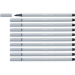 Fasermaler Pen 68 1mm Rundspitze hellgrau Stabilo 68/94 Produktbild Additional View 3 S