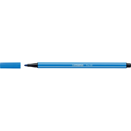 Fasermaler Pen 68 1mm Rundspitze dunkelblau Stabilo 68/41 Produktbild