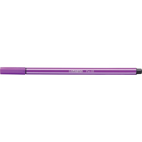 Fasermaler Pen 68 1mm Rundspitze lila Stabilo 68/58 Produktbild Additional View 1 L