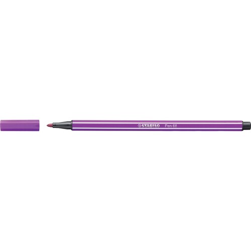 Fasermaler Pen 68 1mm Rundspitze lila Stabilo 68/58 Produktbild