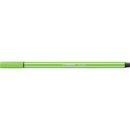 Fasermaler Pen 68 1mm Rundspitze hellgrün Stabilo 68/33 Produktbild Additional View 1 L