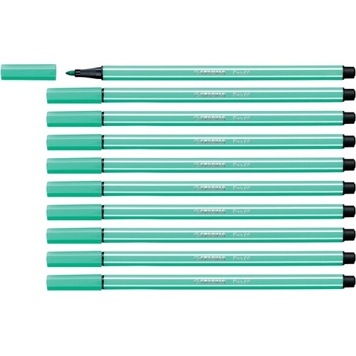 Fasermaler Pen 68 1mm Rundspitze eisgrün Stabilo 68/13 Produktbild Additional View 3 L