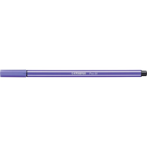 Fasermaler Pen 68 1mm Rundspitze violett Stabilo 68/55 Produktbild Additional View 1 L