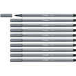 Fasermaler Pen 68 1mm Rundspitze dunkelgrau Stabilo 68/96 Produktbild Additional View 3 S