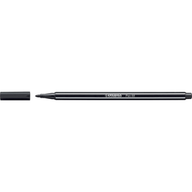 Fasermaler Pen 68 1mm Rundspitze schwarz Stabilo 68/46 Produktbild