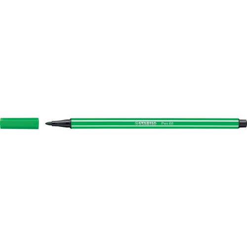 Fasermaler Pen 68 1mm Rundspitze smaragdgrün Stabilo 68/36 Produktbild
