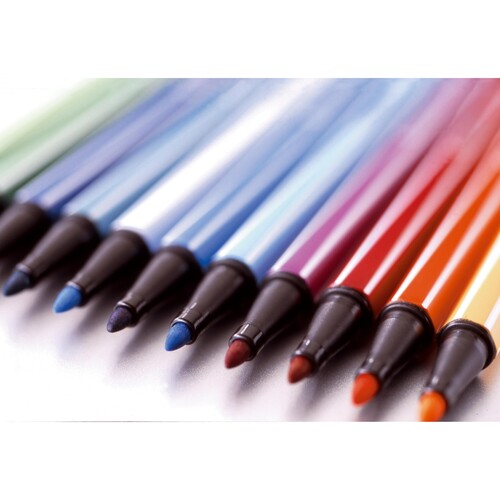 Fasermaler Pen 68 1mm Rundspitze ultramarinblau Stabilo 68/32 Produktbild Additional View 8 L