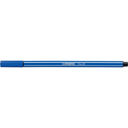 Fasermaler Pen 68 1mm Rundspitze ultramarinblau Stabilo 68/32 Produktbild Additional View 1 L