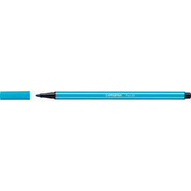 Fasermaler Pen 68 1mm Rundspitze hellblau Stabilo 68/31 Produktbild