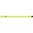 Fasermaler Pen 68 1mm Rundspitze neongelb Stabilo 68/024 Produktbild Additional View 1 S