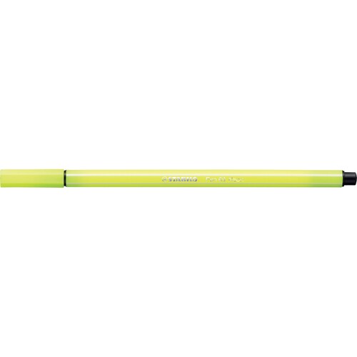Fasermaler Pen 68 1mm Rundspitze neongelb Stabilo 68/024 Produktbild Additional View 1 L