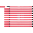 Fasermaler Pen 68 1mm Rundspitze neonrot Stabilo 68/040 Produktbild Additional View 3 S