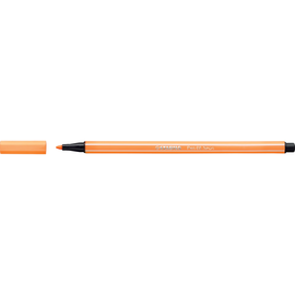 Fasermaler Pen 68 1mm Rundspitze neonorange Stabilo 68/054 Produktbild