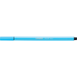 Fasermaler Pen 68 1mm Rundspitze neonblau Stabilo 68/031 Produktbild Additional View 1 S