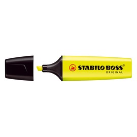 Textmarker Boss Original 70 2-5mm Keilspitze gelb Stabilo 70/24 Produktbild