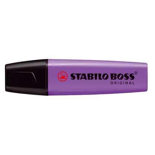 Textmarker Boss Original 70 2-5mm Keilspitze lavendel Stabilo 70/55 Produktbild Additional View 1 L