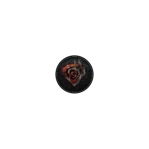 natec Bodenschutzmatte Tellur 400"Round Lava" 1.0m Produktbild Front View L
