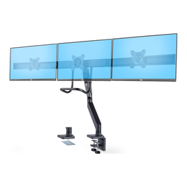 StarTech.com Crossbar Triple Monitor Desk Mount, VESA 75x75/100x100 - Befestigungskit - einstellbare Produktbild