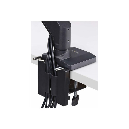 StarTech.com Crossbar Triple Monitor Desk Mount, VESA 75x75/100x100 - Befestigungskit - einstellbare Produktbild Additional View 2 L