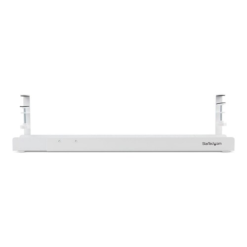StarTech.com Under Desk Cable Management Tray, Clamp-on Installation Produktbild Front View L
