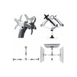 StarTech.com Monitor Desk Mount, VESA 75x75/100x100, 27/30-inch Screens - Befestigungskit (Gelenkarm Produktbild Additional View 2 S