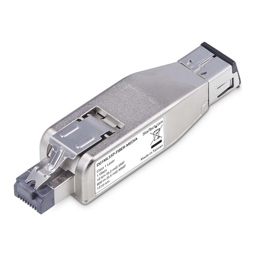 StarTech.com Gigabit Fiber to RJ45 Ethernet Media Converter, Micro Mini Produktbild