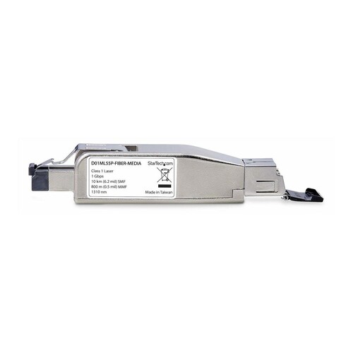 StarTech.com Gigabit Fiber to RJ45 Ethernet Media Converter, Micro Mini Produktbild Additional View 1 L