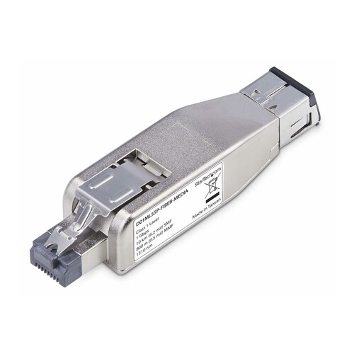 StarTech.com Gigabit Fiber to RJ45 Ethernet Media Converter, Micro Mini Produktbild Additional View 3 L