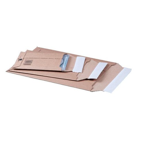 Wellpappe Versandtasche 145x190x-25 mm / braun Produktbild Additional View 4 L