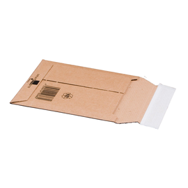 Wellpappe Versandtasche 145x190x-25 mm / braun Produktbild