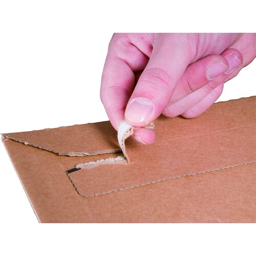 Wellpappe Versandtasche 145x190x-25 mm / braun Produktbild Additional View 2 L