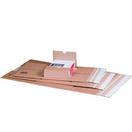 Universal Versandverpackung 235x165x-75 mm / braun Produktbild