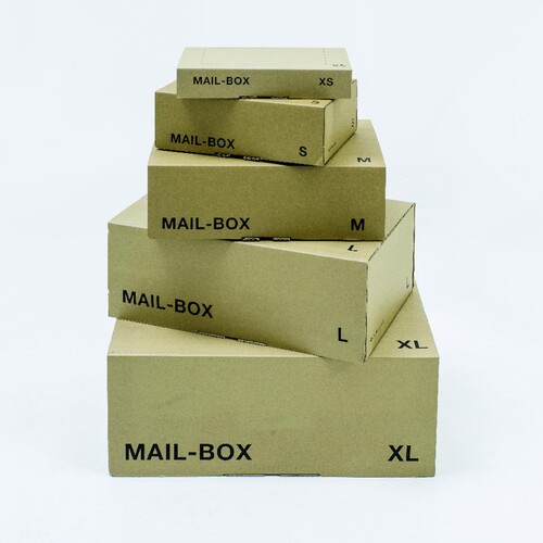 Mail-Box M braun 331x241x104 mm / 1.20B Produktbild Default L