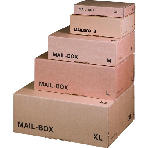 Mail-Box M braun 331x241x104 mm / 1.20B Produktbild Additional View 1 L