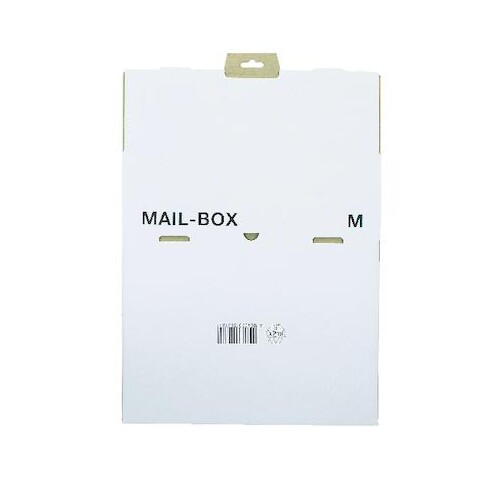 Mail-Box M weiß 331x241x104 mm / 1.20B Produktbild Additional View 2 L