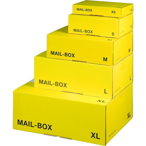 Mail-Box M gelb 331x241x104 mm / 1.20B Produktbild Additional View 2 L