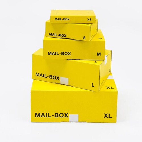 Mail-Box M gelb 331x241x104 mm / 1.20B Produktbild Additional View 5 L