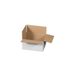 Versandkarton 2-wellig weiß 217x172x110 mm / FEFCO 0201 / 2.30BE Produktbild
