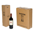 Wein-Versandkarton für 1 Fl. 106x106x420 mm / braun Produktbild Additional View 5 S