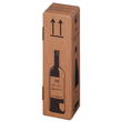 Wein-Versandkarton für 1 Fl. 106x106x420 mm / braun Produktbild Additional View 2 S