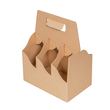 Flaschenträger  für 6 Fl. 213x140x269 mm / braun Produktbild