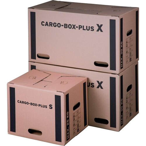 CARGO-BOX Plus X 660x350x360 mm / braun Produktbild Additional View 1 L