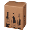 Wein-Versandkarton für 6 Fl. 305x212x368 mm / braun Produktbild Additional View 3 S