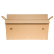 Fahrradkarton 1580x185x755mm braun Produktbild