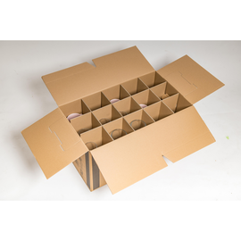 CARGO-BOX Plus L 640x340x360 mm / braun Produktbild