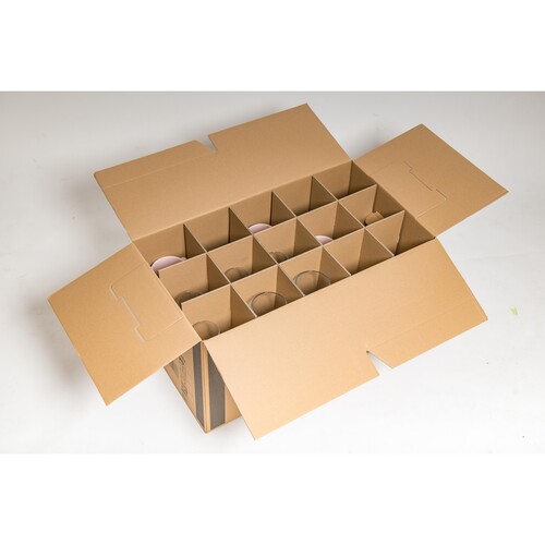 CARGO-BOX Plus L 640x340x360 mm / braun Produktbild